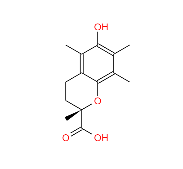 (S)-(-)-6-羟基-2,5,7,8-四甲基色满-2-羧酸,(S)-(-)-6-HYDROXY-2,5,7,8-TETRAMETHYLCHROMAN-2-CARBOXYLIC ACID