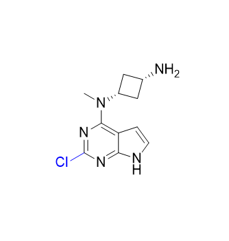 阿布昔替尼杂质15,cis-N1-(2-chloro-7H-pyrrolo[2,3-d]pyrimidin-4-yl)-N1-methylcyclobutane-1,3-diamine