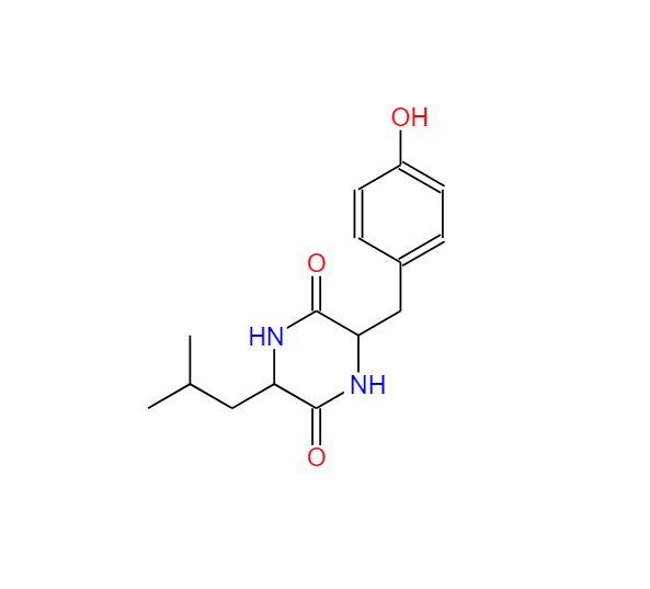 环(酪氨酸-亮氨酸)二肽,Cyclo(Tyr-Leu)
