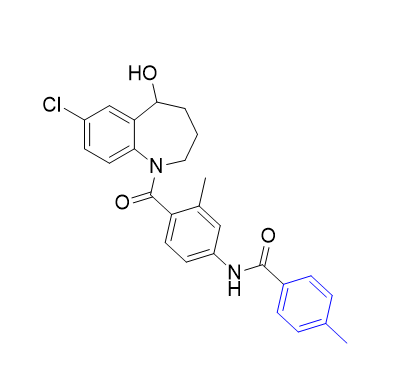 托伐普坦杂质04,N-(4-(7-chloro-5-hydroxy-2,3,4,5-tetrahydro-1H-benzo[b]azepine-1-carbonyl)-3-methylphenyl)-4-methylbenzamide