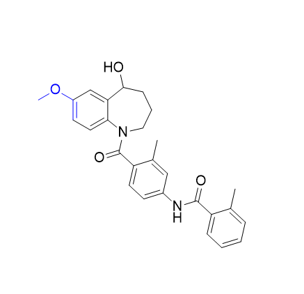 托伐普坦杂质13,N-(4-(5-hydroxy-7-methoxy-2,3,4,5-tetrahydro-1H-benzo[b]azepine-1-carbonyl)-3-methylphenyl)-2-methylbenzamide