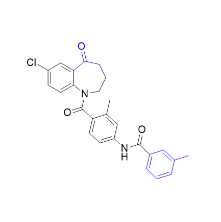 托伐普坦雜質18,N-(4-(7-chloro-5-oxo-2,3,4,5-tetrahydro-1H-benzo[b]azepine-1-carbonyl)-3-methylphenyl)-3-methylbenzamide