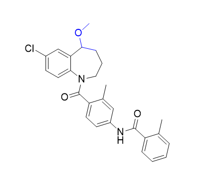 托伐普坦雜質(zhì)19,N-(4-(7-chloro-5-methoxy-2,3,4,5-tetrahydro-1H-benzo[b]azepine-1-carbonyl)-3-methylphenyl)-2-methylbenzamide