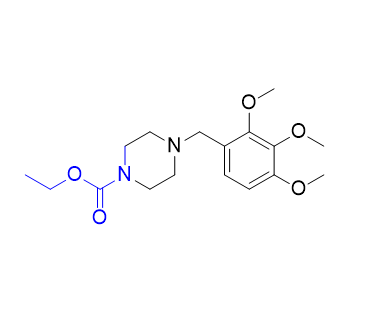 曲美他嗪杂质05,ethyl 4-(2,3,4-trimethoxybenzyl)piperazine-1-carboxylate