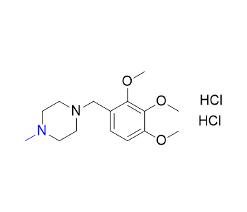 曲美他嗪杂质06,1-methyl-4-(2,3,4-trimethoxybenzyl)piperazine dihyrochloride