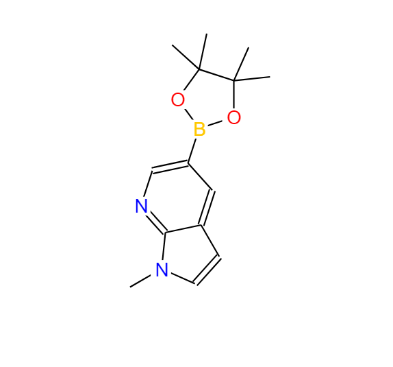 1-甲基-5-(4,4,5,5-四甲基-1,3,2-二氧杂环戊硼烷-2-基)-1H-吡咯并[2,3-B]吡啶,1-Methyl-5-(4,4,5,5-tetraMethyl-1,3,2-dioxaborolan-2-yl)-1H-pyrrolo[2,3-b]pyridine