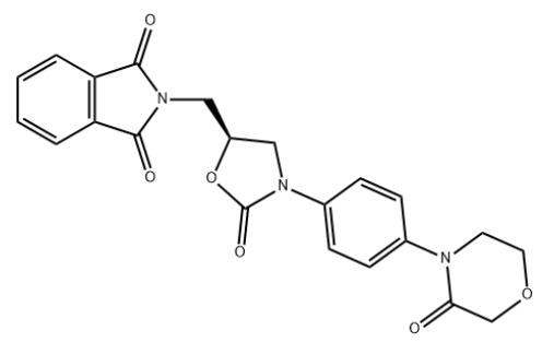 利伐沙班邻苯二甲酰亚胺杂质,1H-ISOINDOLE-1,3(2H)-DIONE, 2-[[(5S)-2-OXO-3-[4-(3-OXO-4-MORPHOLINYL)PHENYL]-5-OXAZOLIDINYL]METHYL]-