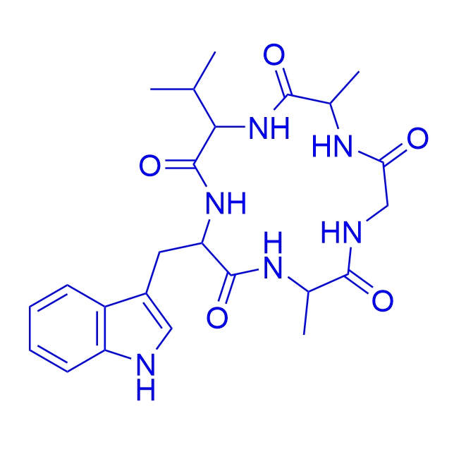 植物环肽Cyclo（Ala-Gly-Ala-Val-Trp）,Cyclo（AGAVW）