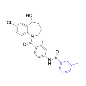 托伐普坦杂质05,N-(4-(7-chloro-5-hydroxy-2,3,4,5-tetrahydro-1H-benzo[b]azepine-1-carbonyl)-3-methylphenyl)-3-methylbenzamide