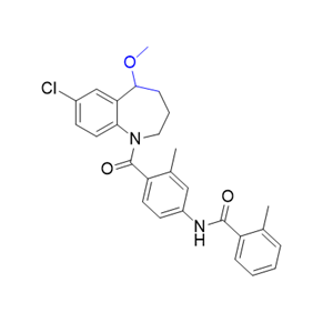 托伐普坦雜質(zhì)19,N-(4-(7-chloro-5-methoxy-2,3,4,5-tetrahydro-1H-benzo[b]azepine-1-carbonyl)-3-methylphenyl)-2-methylbenzamide