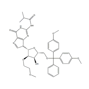 N-(9-((2R,3R,4R,5R)-5-((双(4-甲氧基苯基)(苯基)甲氧基)甲基)-4-羟基-3-(2-甲氧基乙氧基)四氢呋喃-2-基)-6-氧代-6,9-二氢-1H-嘌呤-2-基)异丁酰胺