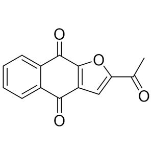 2-乙酰基呋喃并-1,4-萘醌，那帕卡辛 83280-65-3