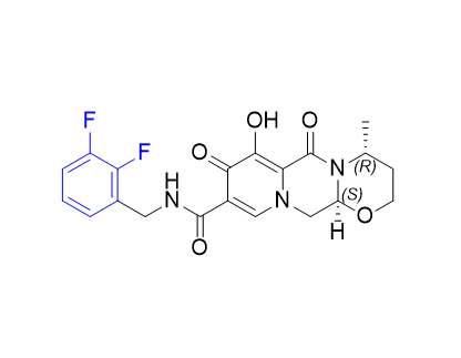 多替拉韦杂质10,(4R,12aS)-N-(2,3-difluorobenzyl)-7-hydroxy-4-methyl-6,8-dioxo-3,4,6,8,12,12a-hexahydro-2H-pyrido[1',2':4,5]pyrazino[2,1-b][1,3]oxazine-9-carboxamide