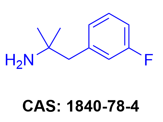 1-(3-氟苯基)-2-甲基丙-2-胺,1-(3-fluorophenyl)-2-methylpropan-2-amine