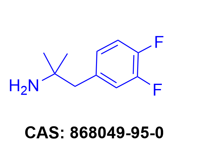 1-(3,4-二氟苯基)-2-甲基丙-2-胺,1-(3,4-difluorophenyl)-2-methylpropan-2-amine