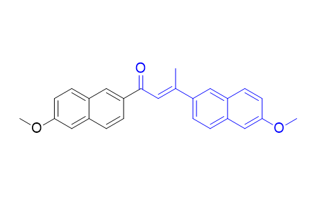 萘丁美酮杂质03,(E)-1,3-bis(6-methoxynaphthalen-2-yl)but-2-en-1-one