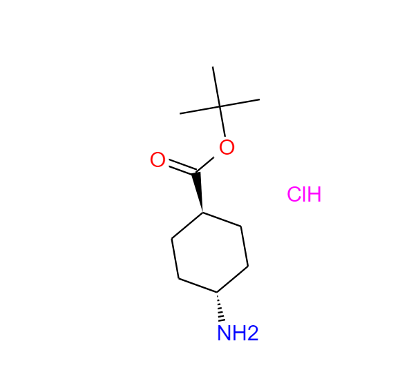 反式4-氨基环己基甲酸叔丁酯盐酸盐,tert-butyl (1r,4r)-4-aminocyclohexane-1-carboxylate hydrochloride