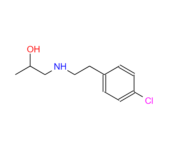 1-[[2-(4-氯苯基)乙基]氨基]-2-羟基丙烷,1-[[2-(4-Chlorophenyl)ethyl]amino]-2-hydroxypropane