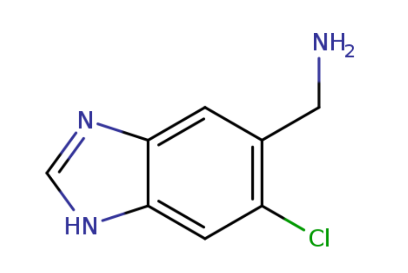 (6-chloro-3H-benzimidazol-5-yl)methanamine,(6-chloro-3H-benzimidazol-5-yl)methanamine