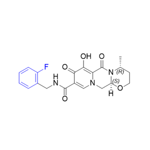 多替拉韦杂质06,(4R,12aS)-N-(2-fluorobenzyl)-7-hydroxy-4-methyl-6,8-dioxo-3,4,6,8,12,12a-hexahydro-2H-pyrido[1