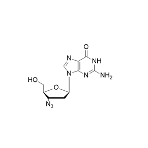 3'-叠氮基-2',3'-二脱氧鸟苷