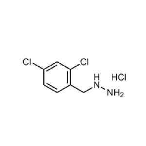 (2,4-二氯苄基)双盐酸肼,(2,4-dichlorophenyl)methyl]hydrazine hydrochloride
