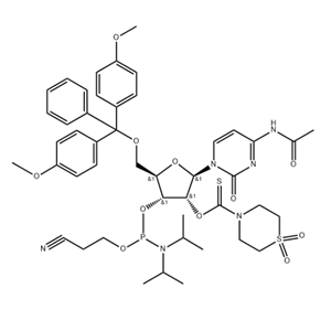 DMT-2'O-TC-rC(ac) Phosphoramidite configured for ABI