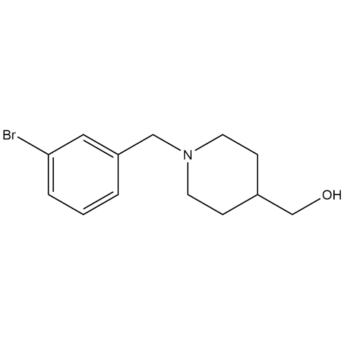 1-[(3-溴苯基)甲基]哌啶-4-甲醇,(1-[(3-bromophenyl)methyl]piperidin-4-yl)methanol