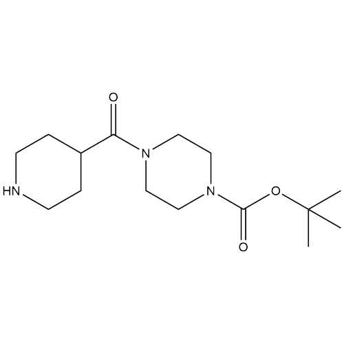 4-(哌啶-4-羰基)哌嗪-1-羧酸叔丁酯,tert-butyl 4-(piperidine-4-carbonyl)piperazine-1-carboxylate