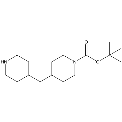 4-[(哌啶-4-基)甲基]哌啶-1-羧酸叔丁酯,tert-butyl 4-[(piperidin-4-yl)methyl]piperidine-1-carboxylate