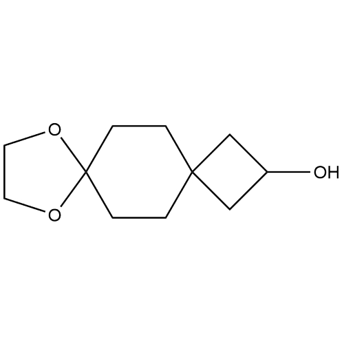 8,11-二氧杂二螺[3.2.4^{7}.2^{4}]十三烷-2-醇,8,11-dioxadispiro[3.2.4^{7}.2^{4}]tridecan-2-ol