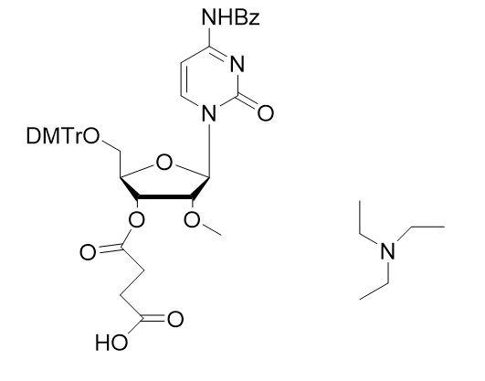 DMTr-2'-O-Me-rC(Bz)-3'-succinate Phosphoramidite,TEA salt,DMTr-2'-O-Me-rC(Bz)-3'-succinate Phosphoramidite,TEA salt