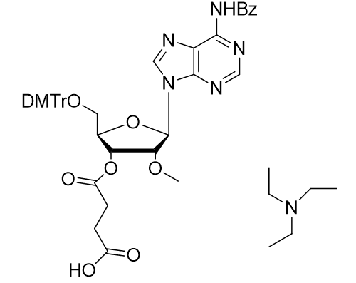 DMTr-2'-O-Me-rA(Bz)-3'-succinate Phosphoramidite,TEA salt,DMTr-2'-O-Me-rA(Bz)-3'-succinate Phosphoramidite,TEA salt