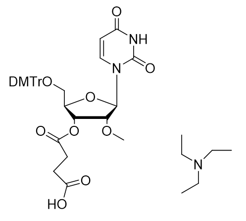 DMTr-2'-O-Me-rU-3'-succinate Phosphoramidite,TEA salt,DMTr-2'-O-Me-rU-3'-succinate Phosphoramidite,TEA salt