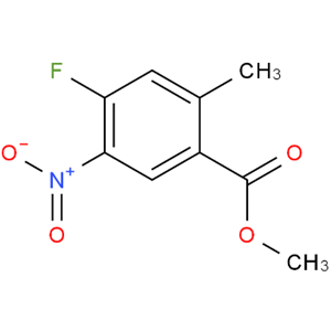 2-甲基-4-氟-5-硝基苯甲酸甲酯,Methyl 4-Fluoro-2-methyl-5-nitrobenzoate