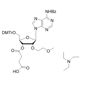5'-DMTr-2'-O-MOE-rA(Bz)-3'-succinate Phosphoramidite