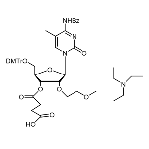5'-DMTr-2'-O-MOE-5-Me-rC(Bz)-3'-succinate Phosphoramidite,TEA salt