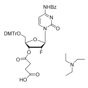 DMTr-2'-F-dC(Bz)-3'-succinate Phosphoramidite, TEA salt