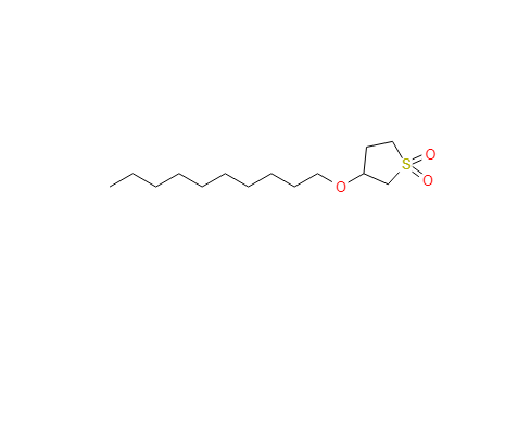 3-癸氧基-1,1-二氧化四氫噻吩,3-(decyloxy)tetrahydrothiophene 1,1-dioxide