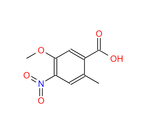 5-甲氧基-2-甲基-4-硝基苯甲酸,5-METHOXY-2-METHYL-4-NITROBENZOIC ACID