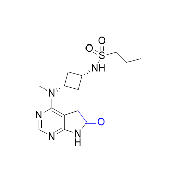 阿布昔替尼雜質(zhì)20,N-(cis-3-(methyl(6-oxo-6,7-dihydro-5H-pyrrolo[2,3-d]pyrimidin-4-yl)amino)cyclobutyl)propane-1-sulfonamide