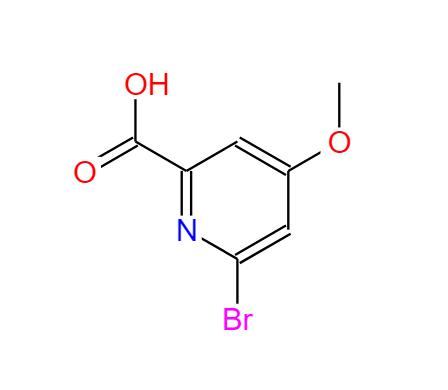 6-溴-4-甲氧基皮考啉酸,6-BroMo-4-Methoxypicolinic acid