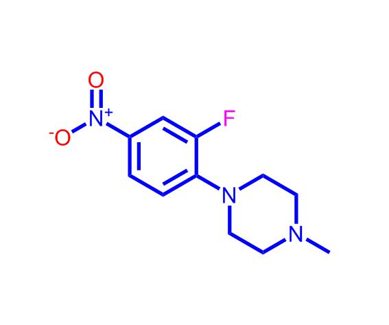 1-(2-氟-4-硝基苯基)-4-甲基哌嗪,1-(2-Fluoro-4-nitrophenyl)-4-methylpiperazine