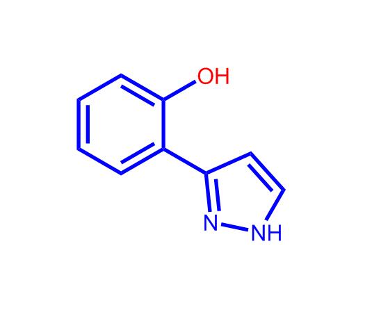 2-(1H-吡唑-3-基)苯酚,2-(1H-Pyrazol-3-yl)phenol