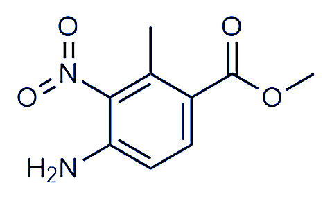 4-氨基-2-甲基-3-硝基苯甲酸甲酯,Benzoic acid, 4-amino-2-methyl-3-nitro-, methyl ester