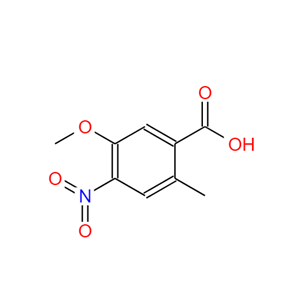5-甲氧基-2-甲基-4-硝基苯甲酸,5-METHOXY-2-METHYL-4-NITROBENZOIC ACID