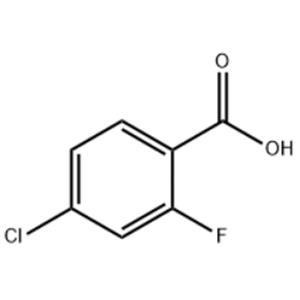 4-氯-2-氟苯甲酸   446-30-0