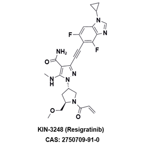 KIN-3248，一种针对泛FGFR突变的第二代抑制剂