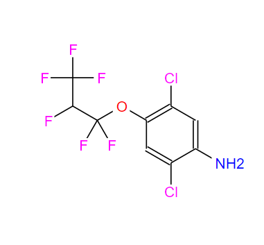 2,5-二氯-4-(1,1,2,3,3,3-六氟丙氧基)苯胺,2,5-Dichloro-4-(1,1,2,3,3,3-hexafluoropropoxy)aniline