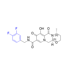 多替拉韦杂质16,(4R,12aS)-N-(3,4-difluorobenzyl)-7-hydroxy-4-methyl-6,8-dioxo-3,4, 6,8,12,12a-hexahydro-2H-pyrido[1
